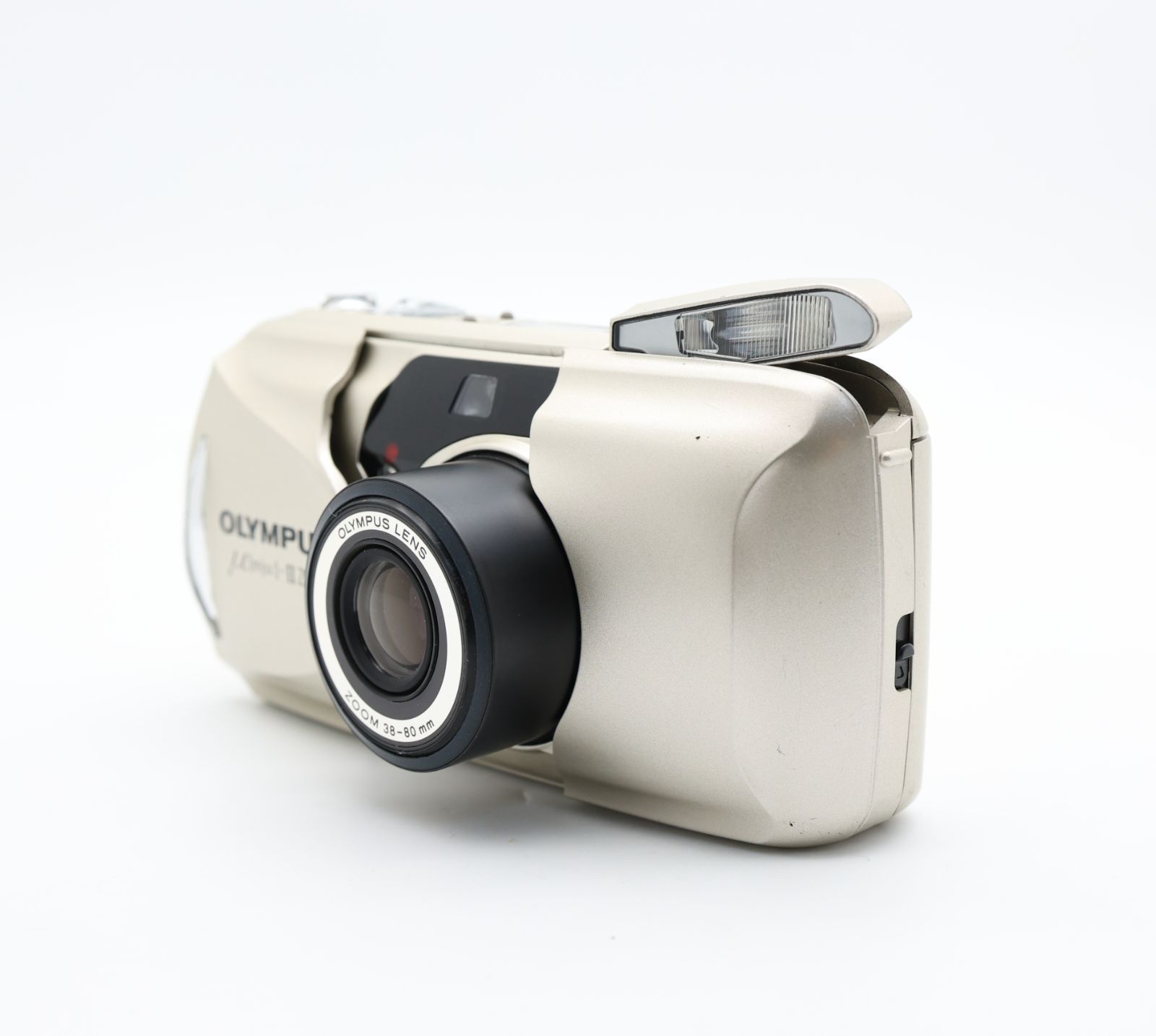 □完動品 OLYMPUS μ-Ⅱ ZOOM コンパクトフィルムカメラ - メルカリ