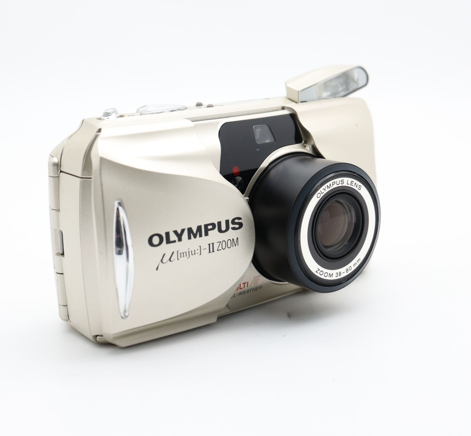 □完動品 OLYMPUS μ-Ⅱ ZOOM コンパクトフィルムカメラ - メルカリ