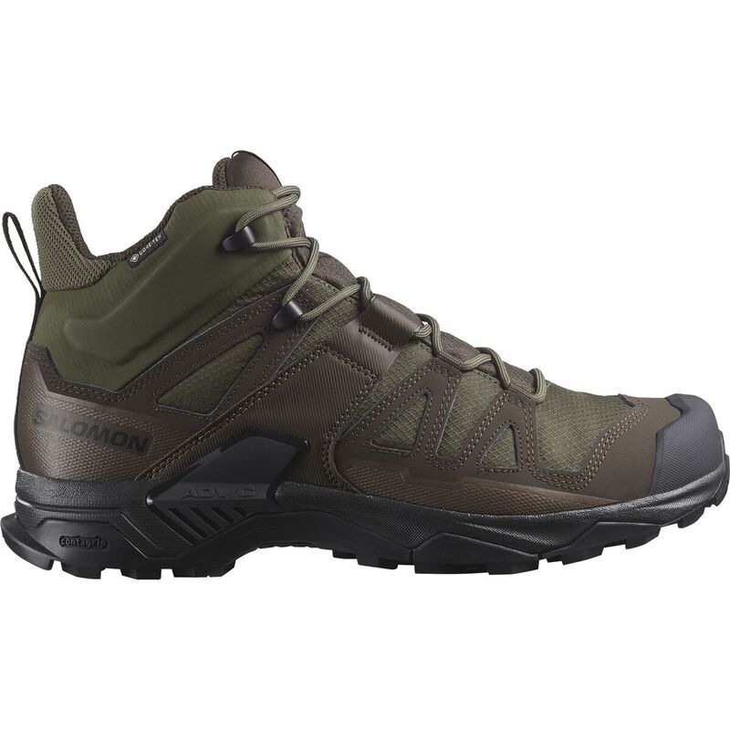 サロモン メンズ シューズ スニーカー Salomon X Ultra Tracker GORETEX Shoe Ranger GreenEarth BrownBlack ブラック