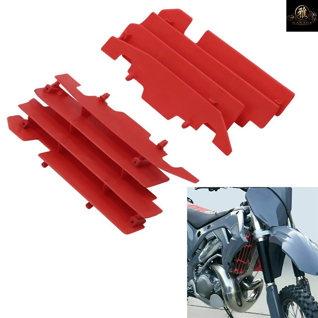 ラジエータールーバーガード、ラジエーターシュラウド、ホンダ CR125R エルシノア CR250R 2ストローク 2000-2004、CRF450R 2003-2004 オー