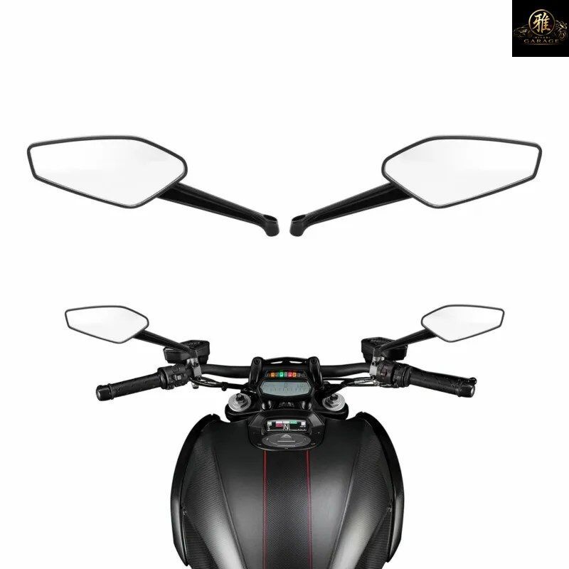 オートバイ用サイドミラー ミラー DUCATI DIAVEL CARBON 2014-2017 MONSTER 1200 R XDIAVEL 2016-2019 1200 FL 2008