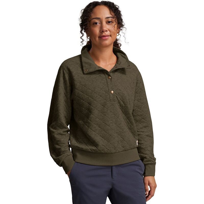 マーモット レディース アウター ニット・セーター スタンドネック Marmot Galen Funnel Neck Top Womens Nori Heather ヘザー