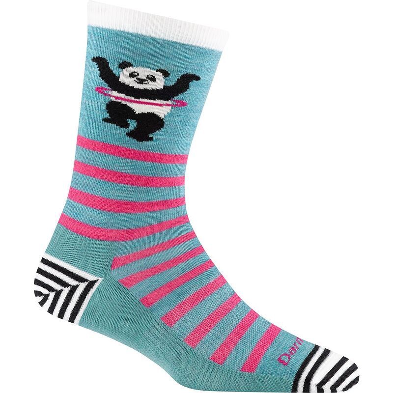 ダーンタフ レディース アンダーウェア 靴下 Darn Tough Animal Haus Crew Lightweight Sock Womens Lagoon アニマル