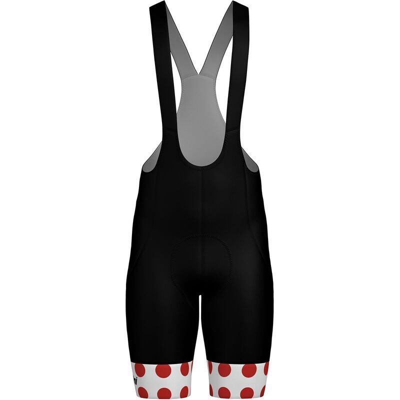 サンティーニ メンズ ボトムス ハーフパンツ・ショーツ ドット柄 ドット ジャージー Santini Tour de France Polka Dot Jersey Bib Short Mens Nero ドット