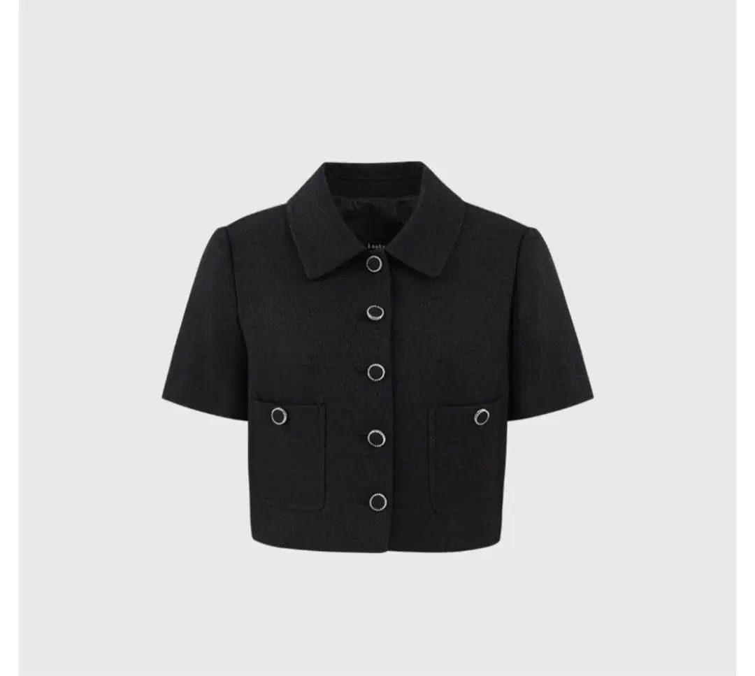 新品) LOOKAST クロップド ツイード ジャケット 出品
