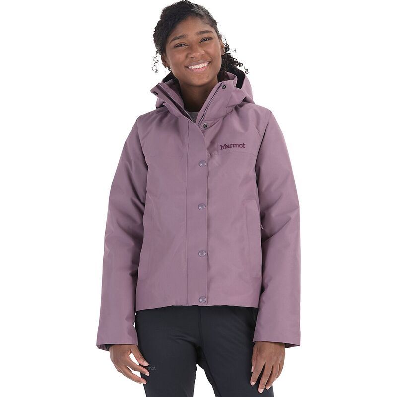 マーモット レディース アウター ジャケット・ブルゾン チェルシー コート Marmot Chelsea Short Coat Womens Hazy Purple パープル