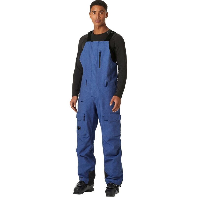 ヘリーハンセン メンズ ボトムス カジュアルパンツ カーゴパンツ Helly Hansen Sogn Bib Cargo Pant Mens Deep Fjord Denim デニム