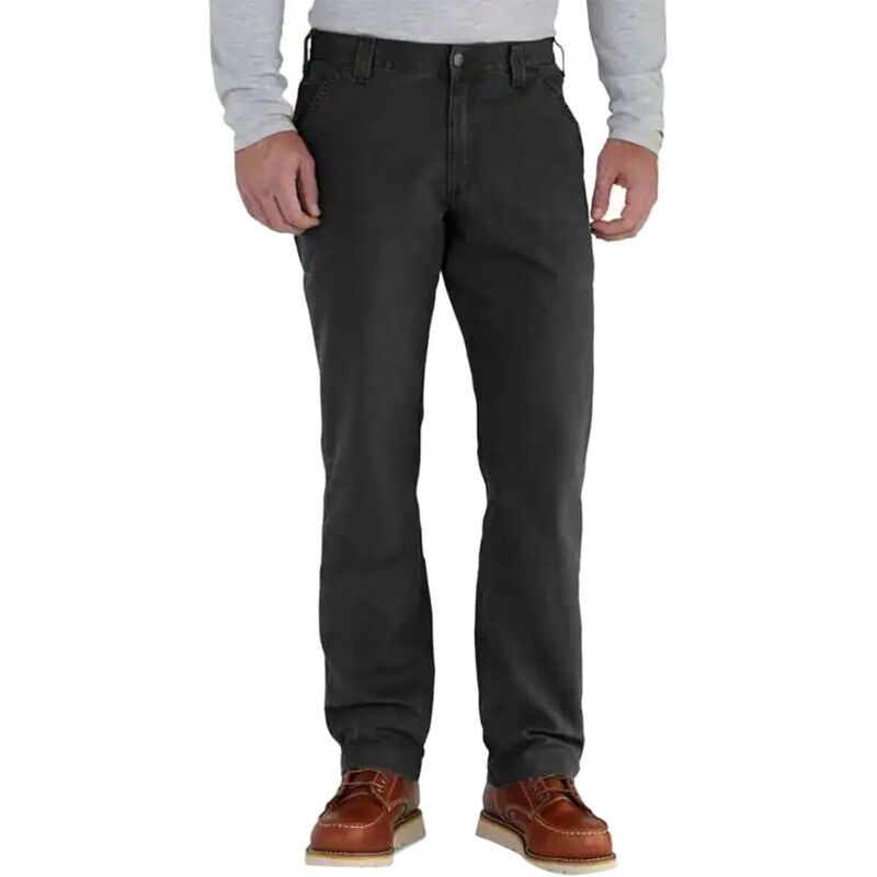 カーハート メンズ ボトムス カジュアルパンツ Carhartt Rugged Flex Rigby Dungaree Pant Mens Black ブラック