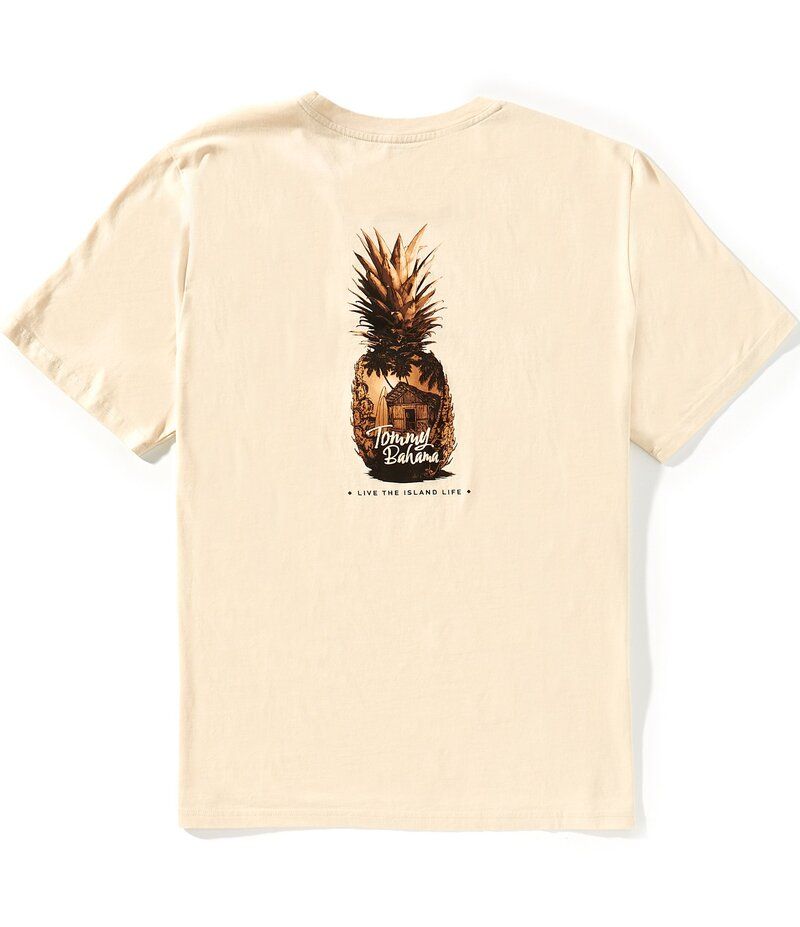 トッミーバハマ メンズ トップス シャツ トール Tシャツ Tommy Bahama Big Tall Pineapple Short Sleeve TShirt Abalone