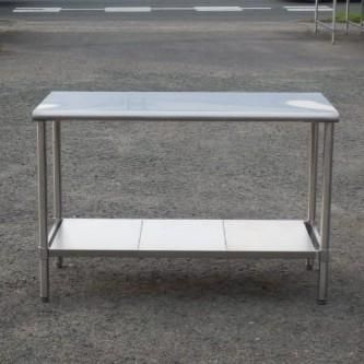 2 業務用 ステンレス 作業台 W1200 D600 H800mm 厨房 W120 D60 H80cm