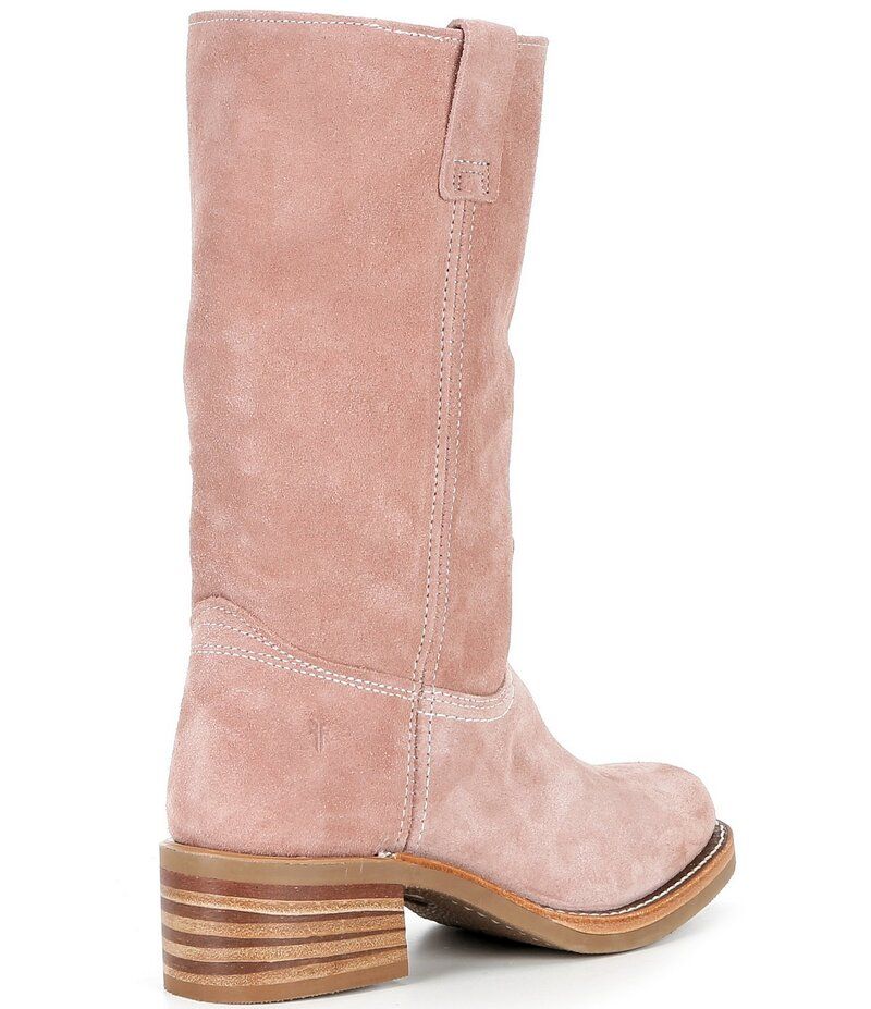 フライ レディース シューズ ブーツ・レインブーツ トール スエード ブーツ Frye Campus 12R Tall Suede Riding Boots Woodrose