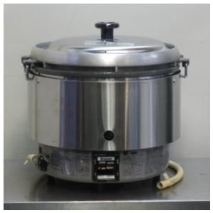 2011年製 リンナイ RR-30S2 都市ガス 3升 涼厨 炊飯器 W466D438H424mm 17kg 13mm ゴムホース付