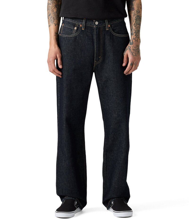 リーバイス メンズ ボトムス カジュアルパンツ ストレート ジーンズ LevisR 565 Loose Fit Straight Leg Jeans Blue ブルー