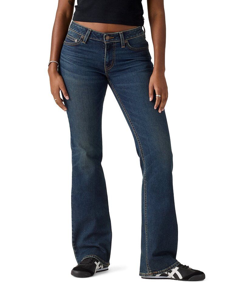 リーバイス レディース ボトムス デニムパンツ ブーツカット ローライズ ブーツ ジーンズ LevisR Superlow Low Rise Bootcut Jeans Sweep Down