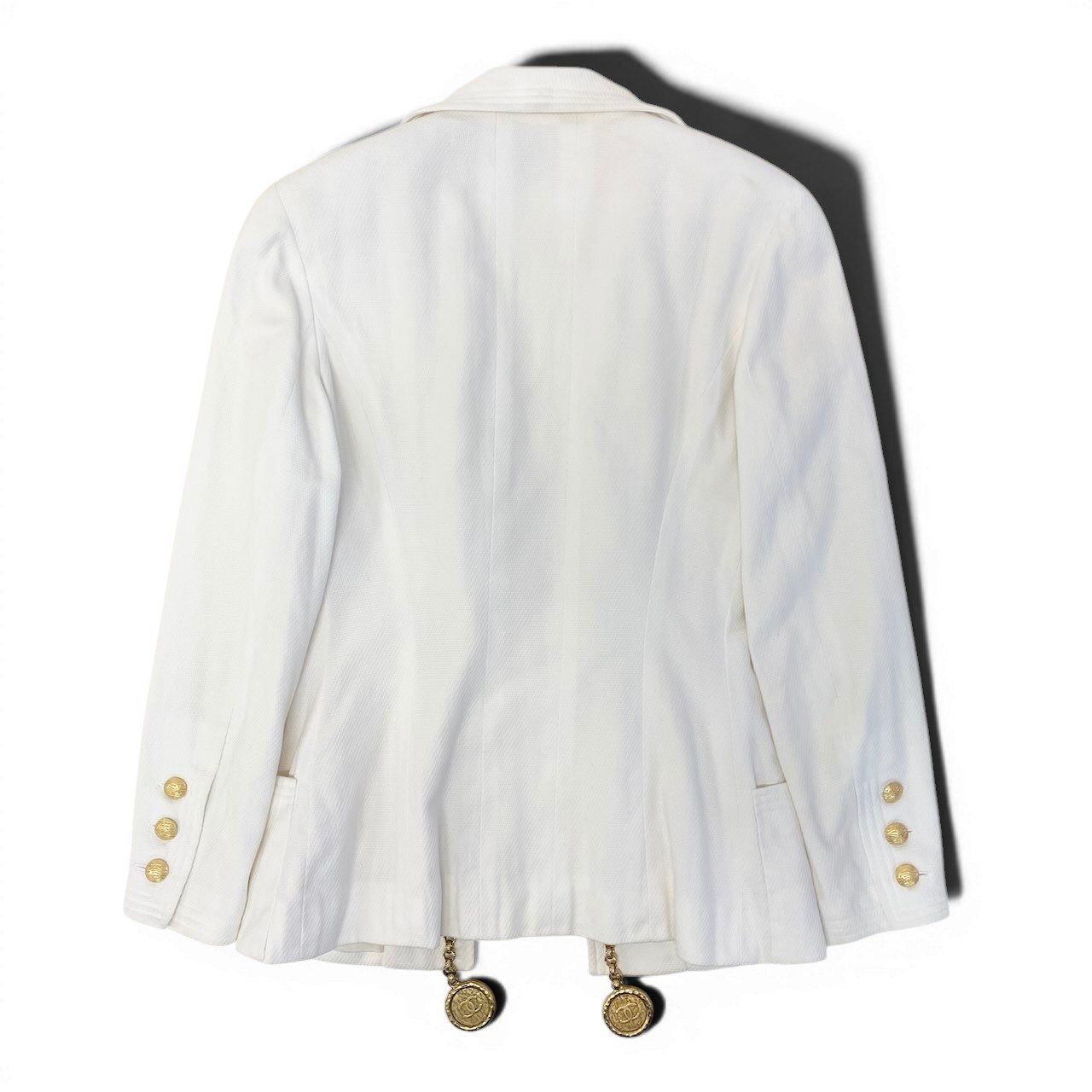 Ce27 CHANEL BOUTIQUE シャネル テーラードジャケット ココマーク