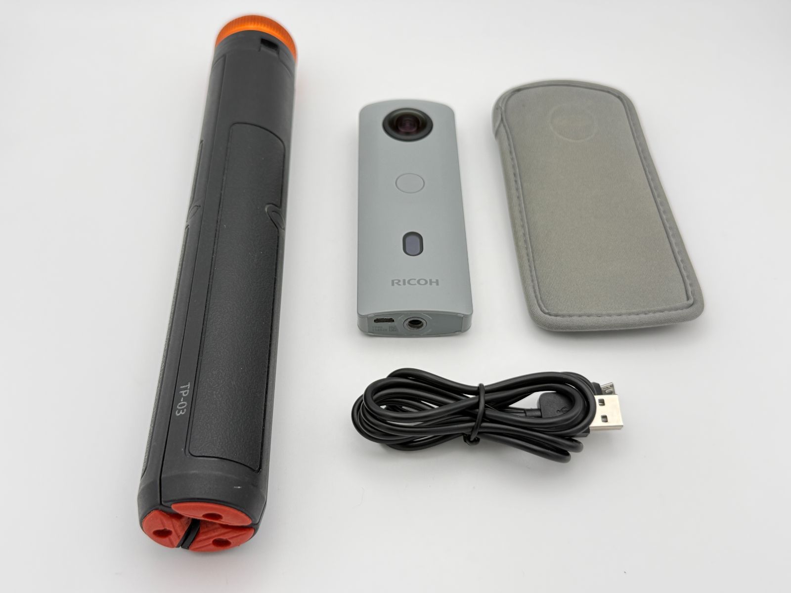 RICOH THETA SC2 for Business 自撮り棒付 ビジネス グレー リコー