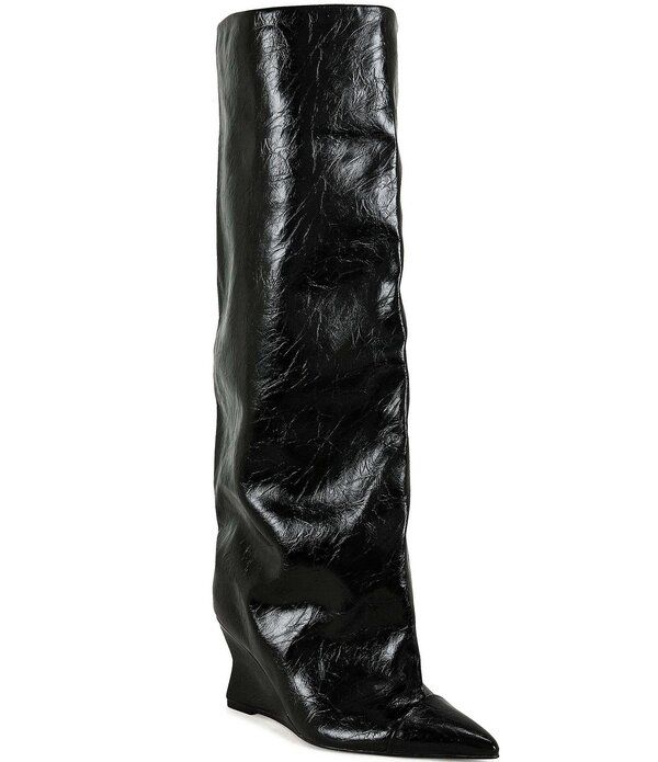 アザレア ワン レディース シューズ サンダル トール ブーツ Azalea Wang Kenya Tall Boots Black ブラック