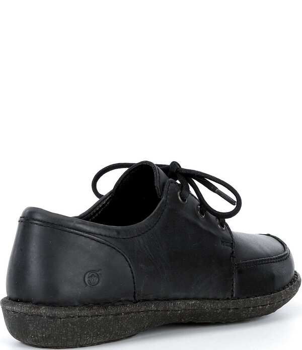 ボーン レディース シューズ オックスフォード レザー Born Womens Juana Leather Oxfords Black ブラック