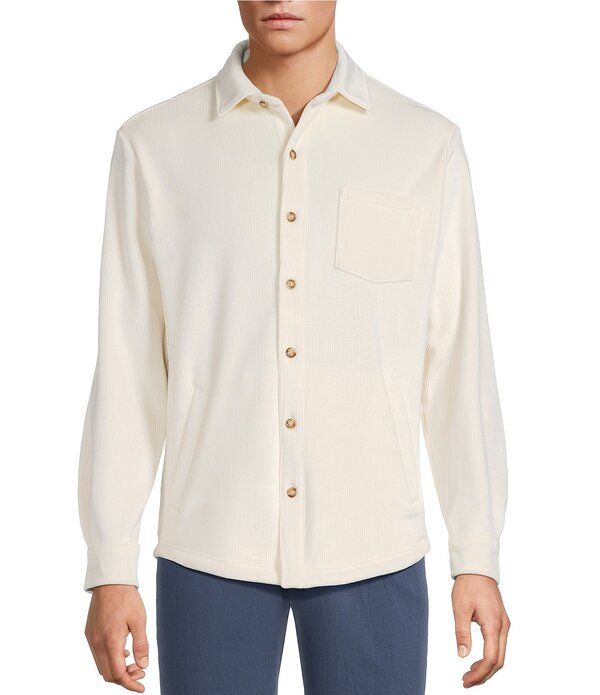 ラウンドトゥリーアンドヨーク メンズ トップス シャツ コーデュロイ Roundtree Yorke Long Sleeve Corduroy Button Front Shirt White ホワイト