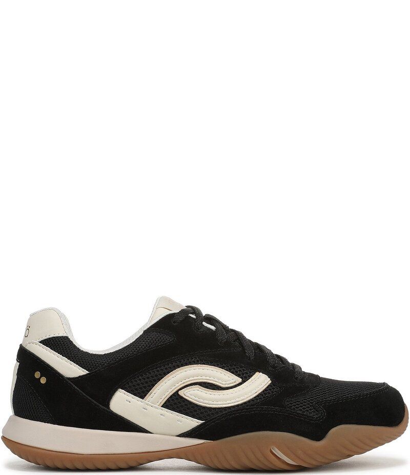 ライカ レディース シューズ スニーカー メッシュ スエード Ryka Womens Candor Mesh and Suede Fitness Sneakers Black ブラック