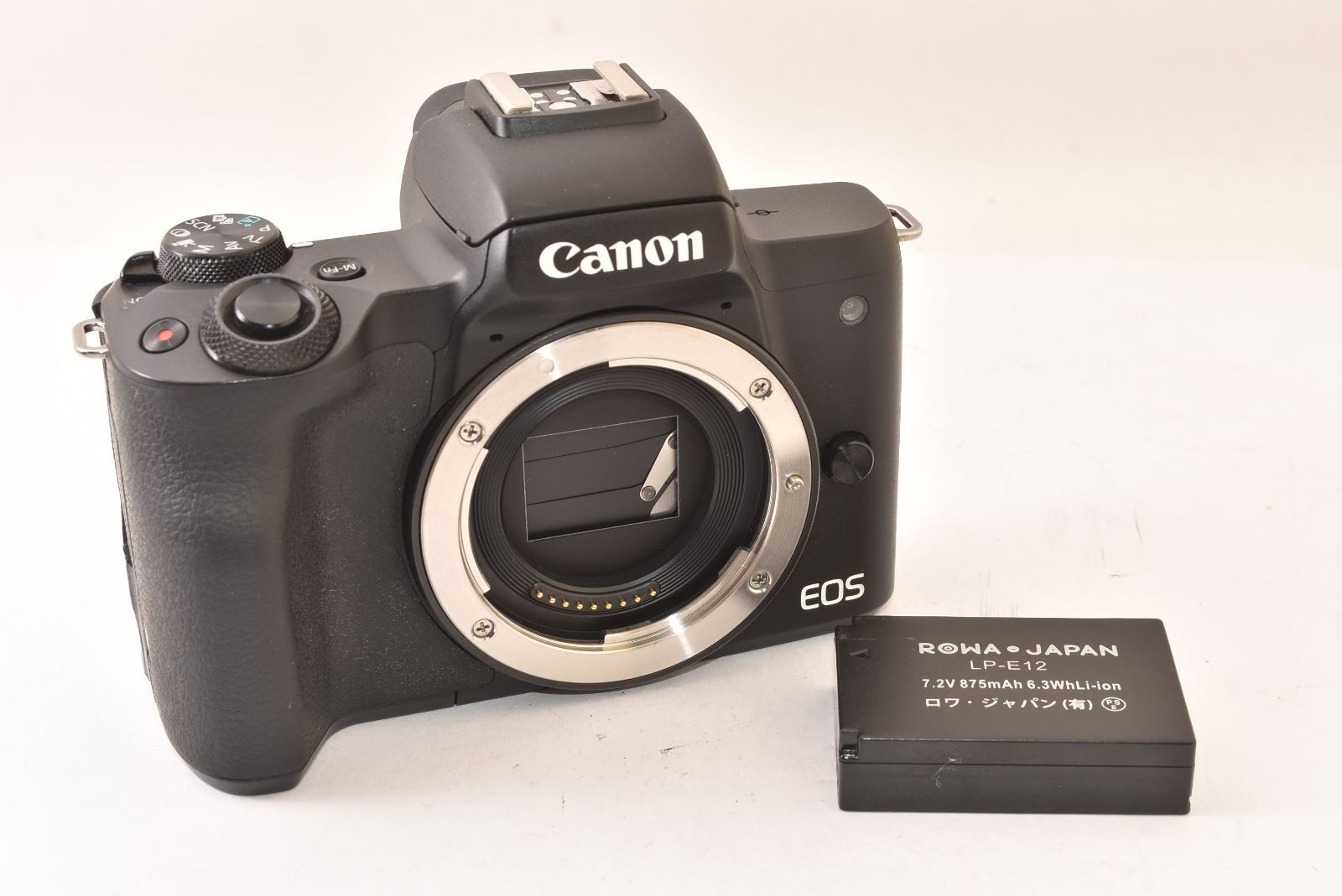 ☆ジャンク品☆ Canon キャノン EOS Kiss M2 ボディ ブラック ミラー