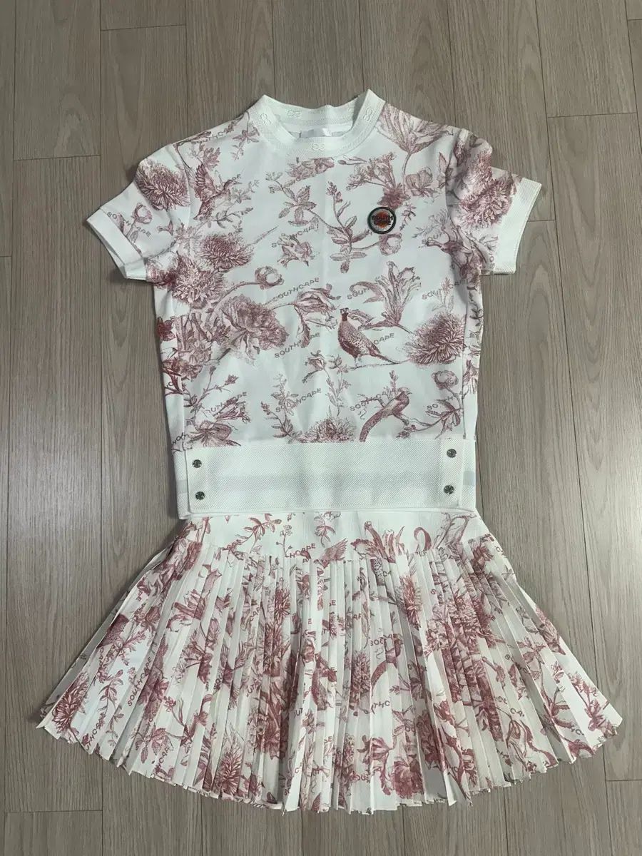 SOUTH CAPE プリーツ スカート 半袖 61 セット 正規品