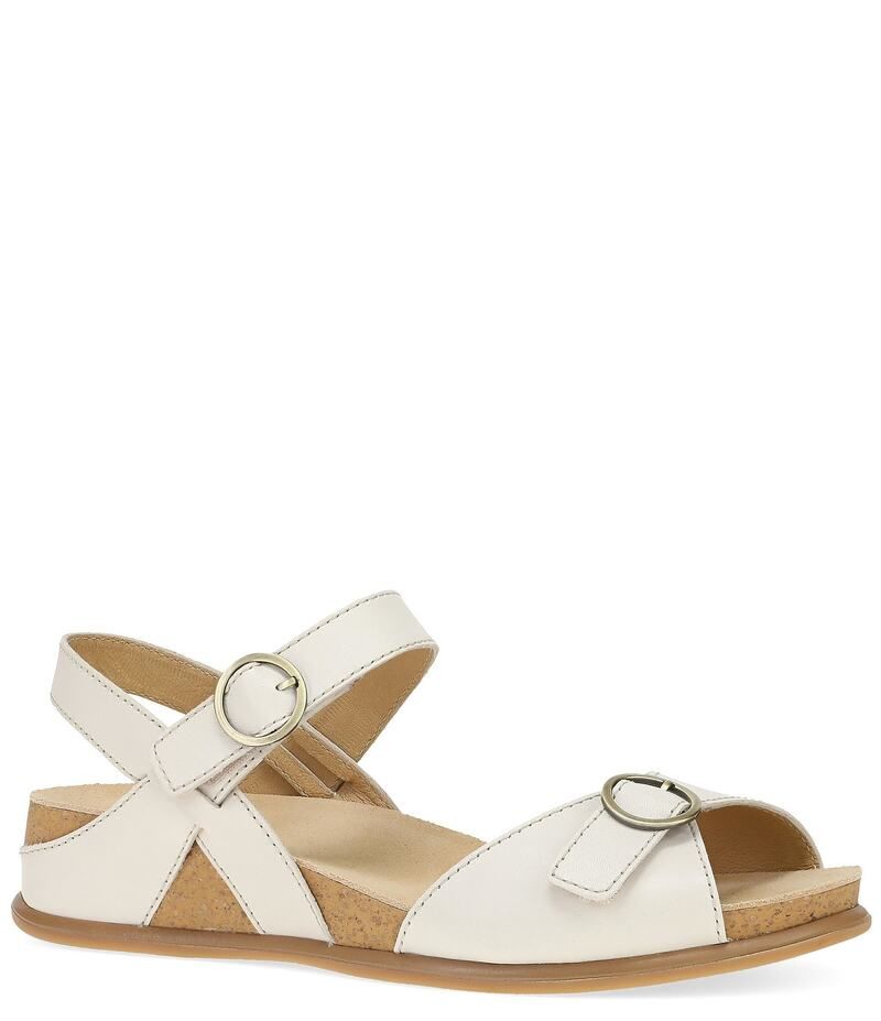 ダンスコ レディース シューズ サンダル レザー Dansko Candace Leather Sandals Ivory アイボリー