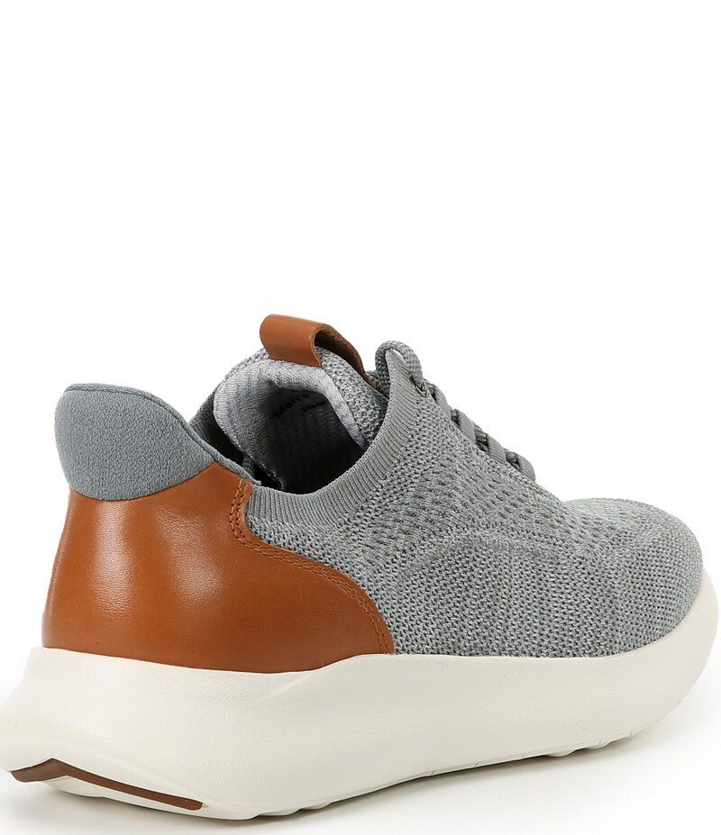 ジョンストンアンドマーフィー メンズ ボトムス カジュアルパンツ スニーカー ニット Johnston Murphy Mens Amherst Knit 20 Plain Toe Sneakers Light Gray グレー