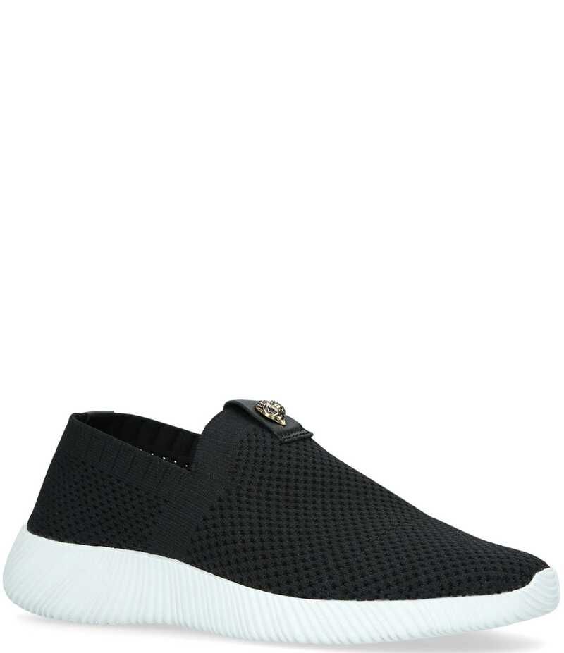 カートジェイガーロンドン レディース ボトムス カジュアルパンツ スニーカー ニット Kurt Geiger London Lorna Knit Slip On Sneakers Black ブラック