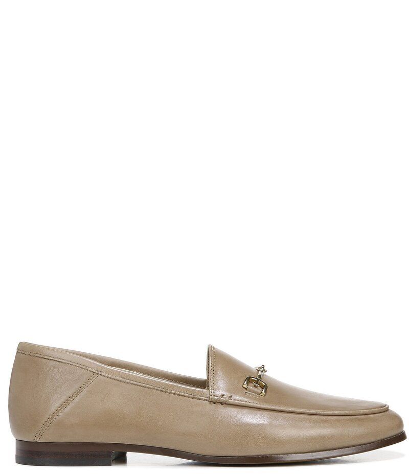 サムエデルマン レディース シューズ スリッポン・ローファー レザー ローファー Sam Edelman Loraine Leather Bit Buckle Flat Loafers Cedarwood