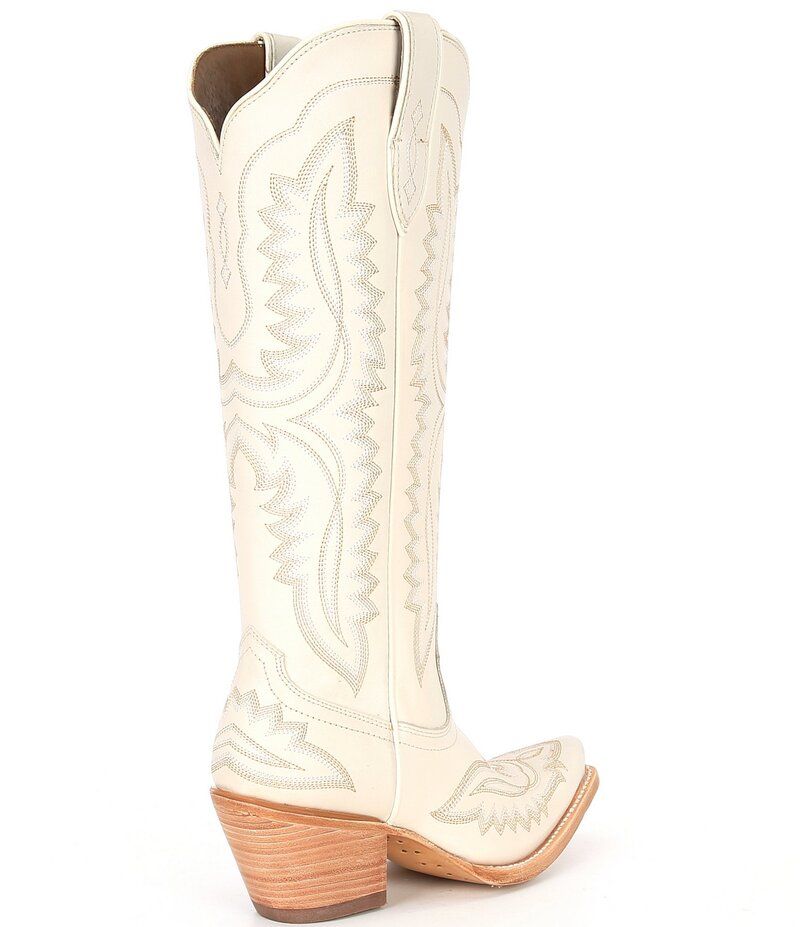アリアト レディース シューズ ブーツ・レインブーツ トール ブーツ レザー Ariat Womens Casanova Tall Leather Western Boots Blanco
