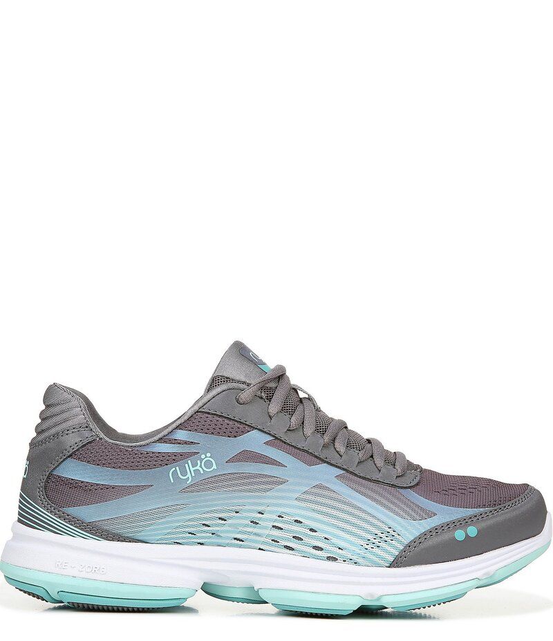 ライカ レディース シューズ スニーカー プラスサイズ プリント Ryka Devotion Plus 3 Printed Walking Sneakers Quiet Grey グレー