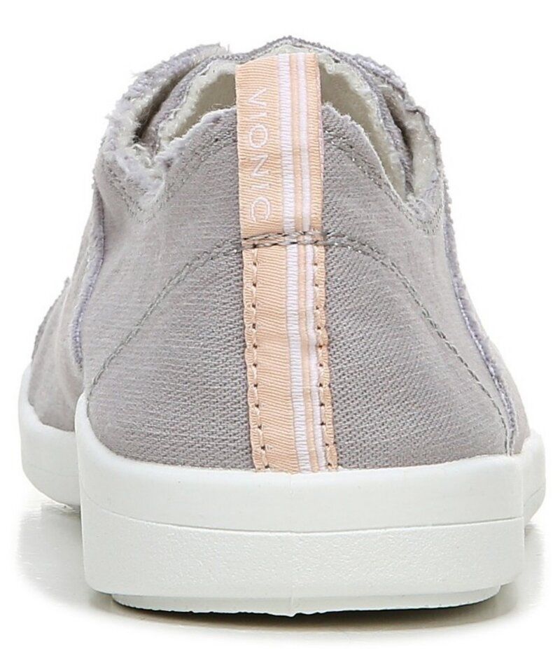 バイオニック レディース シューズ スニーカー Vionic Pismo Canvas Washable SlipOn Sneakers Light Grey グレー