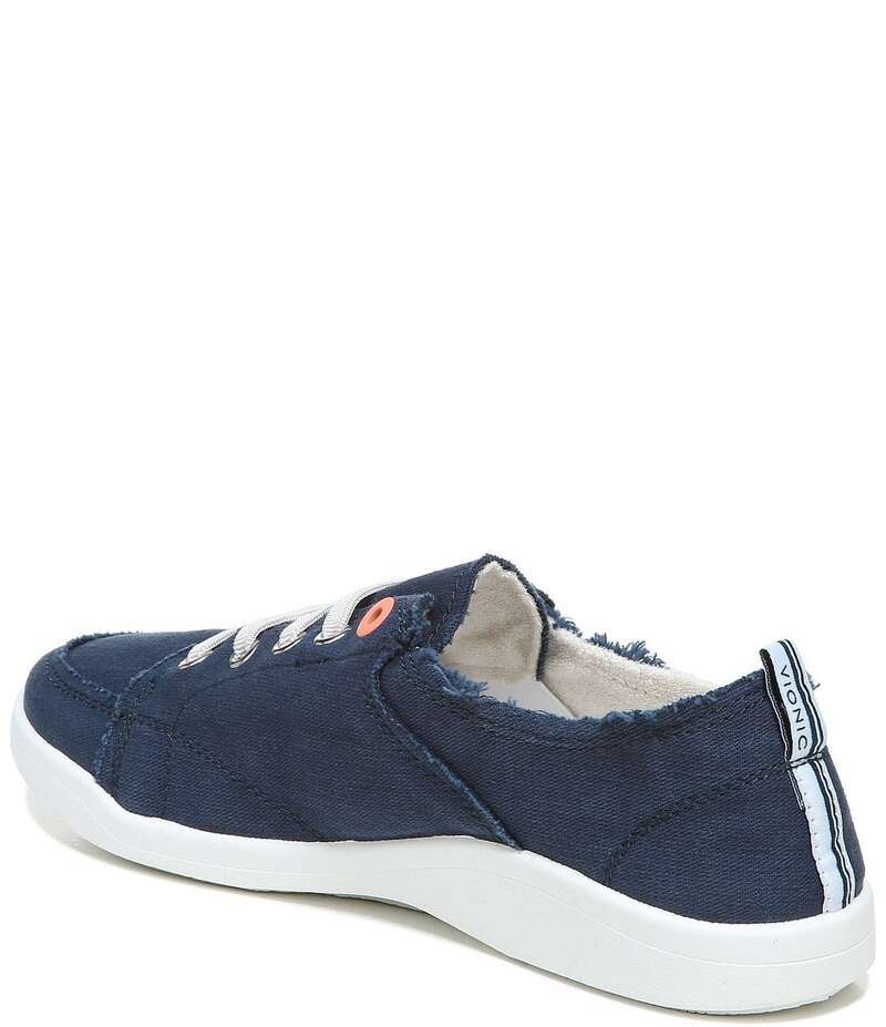 バイオニック レディース シューズ スニーカー Vionic Pismo Canvas Washable SlipOn Sneakers Navy ネイビー