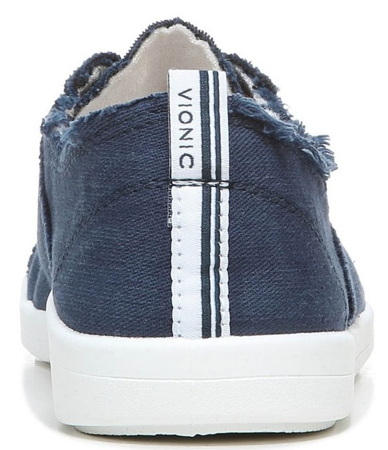 バイオニック レディース シューズ スニーカー Vionic Pismo Canvas Washable SlipOn Sneakers Navy ネイビー