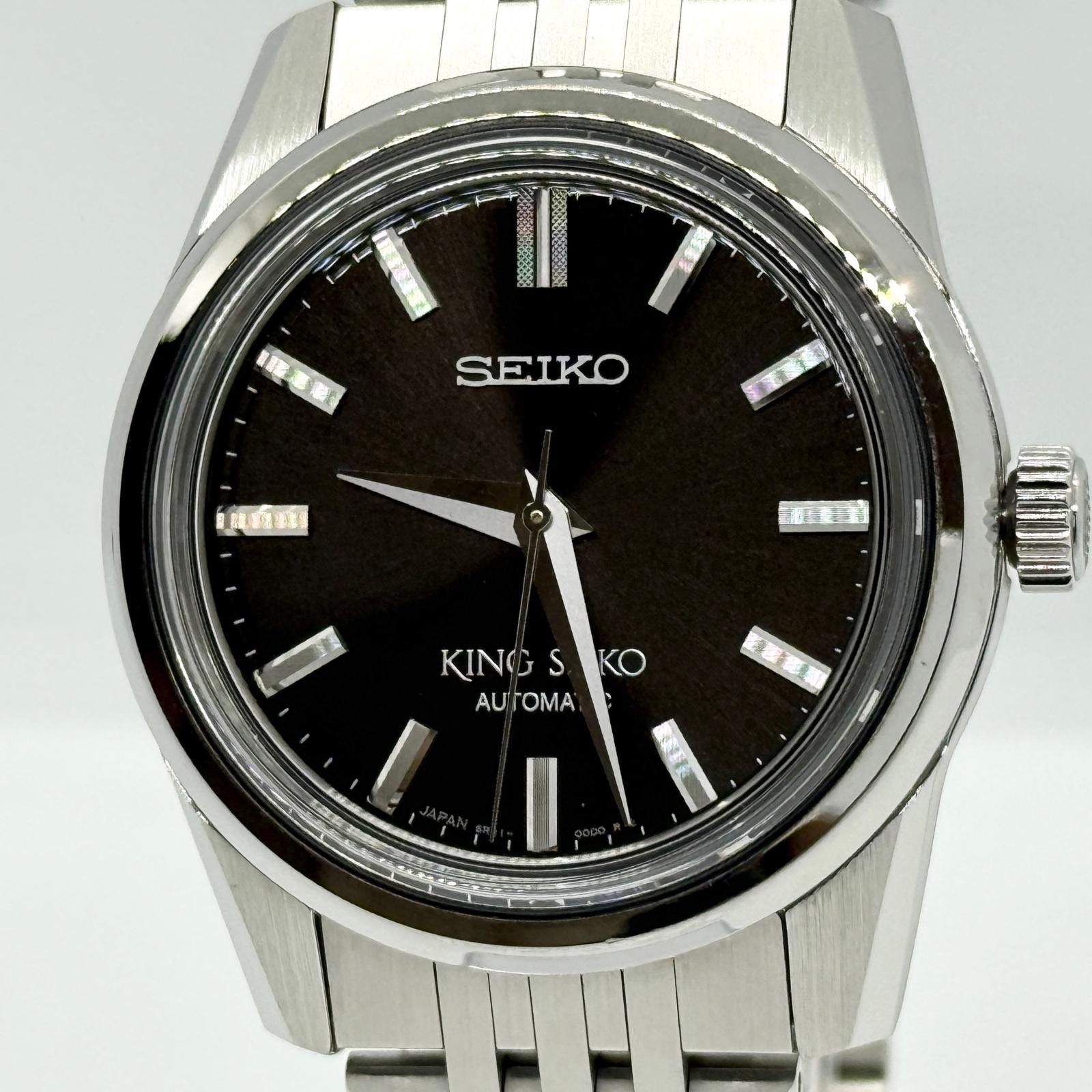 SEIKO セイコー KING SEIKO キングセイコー 6R31-00D0 SDKS005 ブラック AT メンズ 腕時計 稼働品