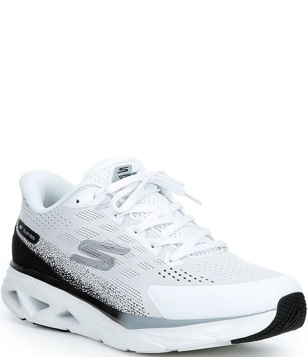 スケッチャーズ メンズ シューズ スニーカー Skechers Mens Hands Free SlipinsR GlideStep Vortex Washable Sneakers WhiteBlack ホワイト