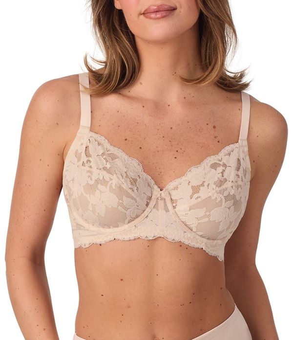 レミステレー レディース アンダーウェア ブラジャー レース Le Mystere Softluxe Lace Cut Sewn Underwire Bra Softshell