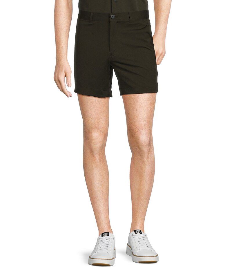ムラノ メンズ ボトムス ハーフパンツ・ショーツ ショートパンツ Murano Flat Front Performance 55 Inseam Shorts Green グリーン