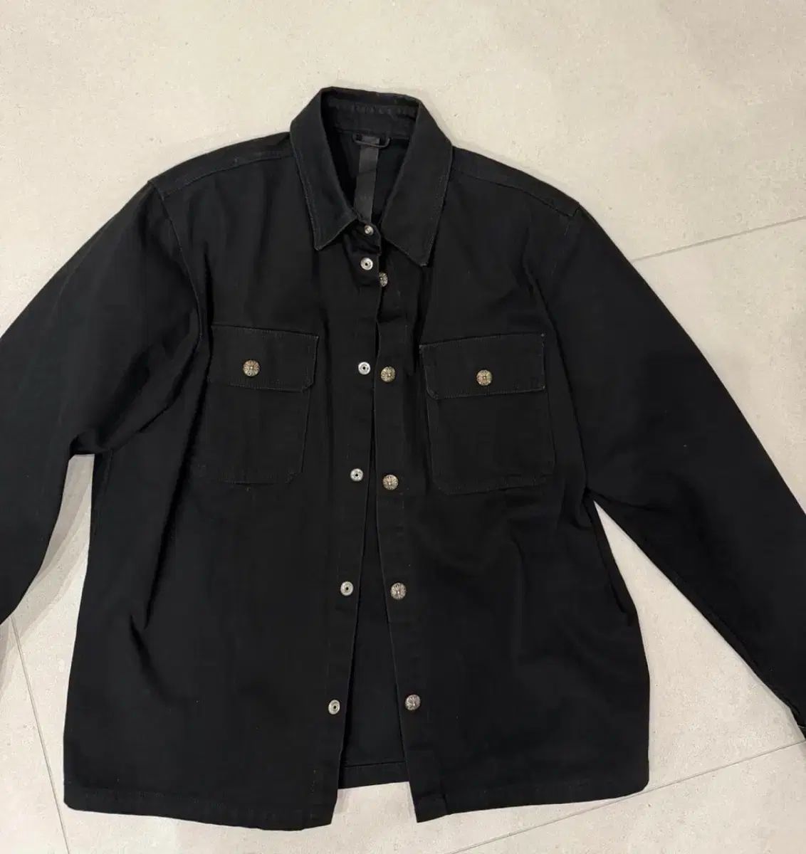 Xl) CHROME HEARTS クロムハーツ ウォーク オード ブラック ライナー ない バージョン