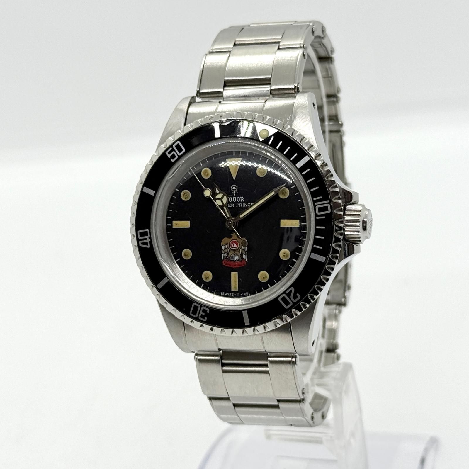チューダー サブマリーナ 7016 文字盤のみ TUDOR チュードル サブマリーナ 7016 ブラック AT メンズ アラブ首長国