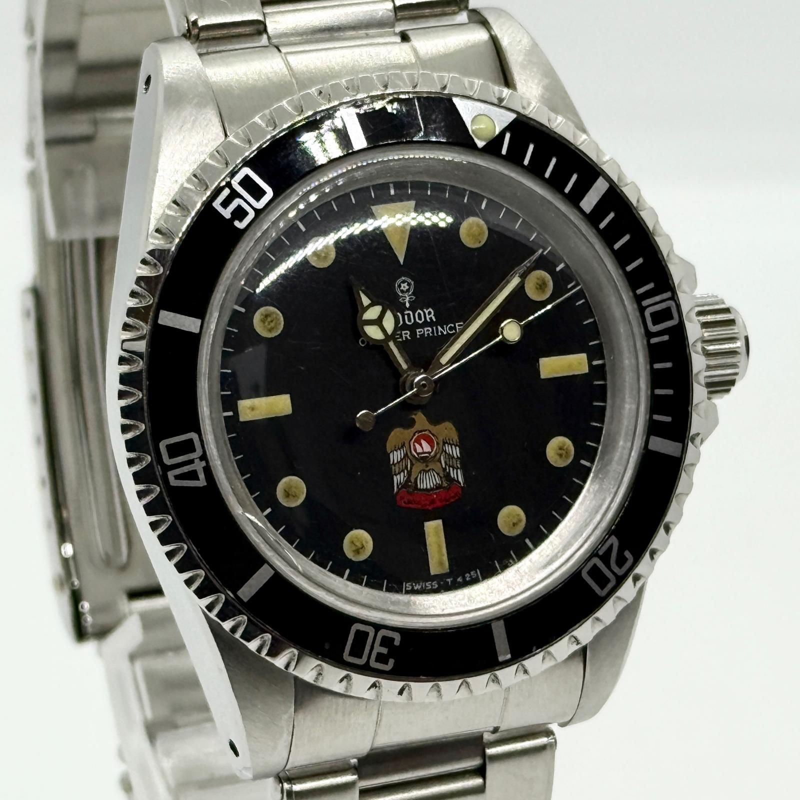 TUDOR チュードル サブマリーナ 7016 ブラック AT メンズ アラブ首長国