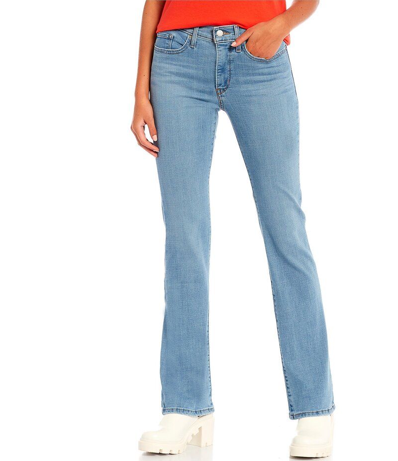 リーバイス レディース ボトムス デニムパンツ ブーツカット デニム ブーツ ジーンズ LevisR 315 Shaping Bootcut Stretch Denim Jeans Lapis Topic デニム