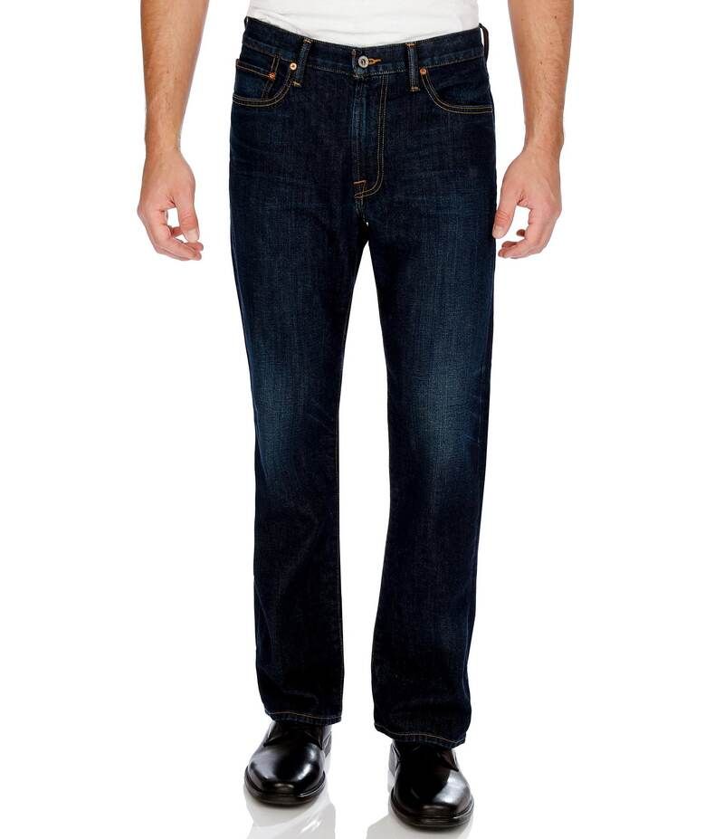 ラッキーブランド メンズ ボトムス デニムパンツ ジーンズ Lucky Brand 181 Mid Rise RelaxedFit StraightLeg Jeans Oceanside