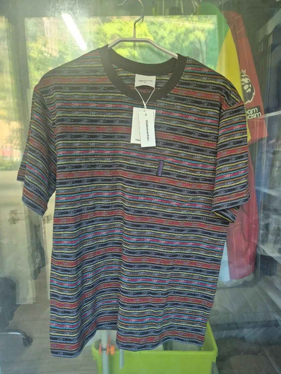 thisisneverthat BE STRIPED Tシャツ S