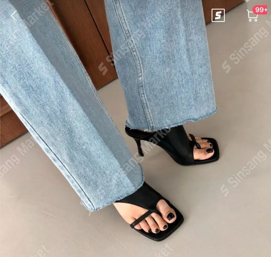 ビーチサンダル ヒール サンダル スリッパ (新品)