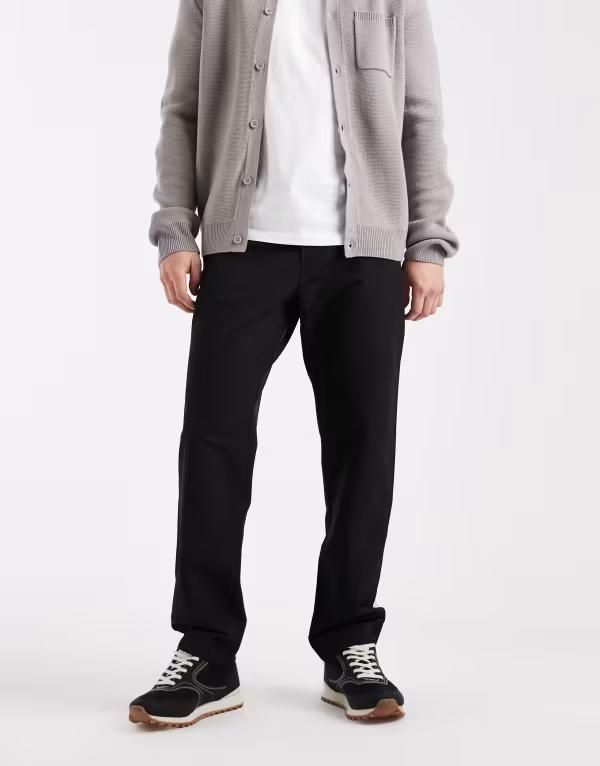 ジャック アンド ジョーンズ メンズ ボトムス カジュアルパンツ Jack Jones drawstring pants Black ブラック