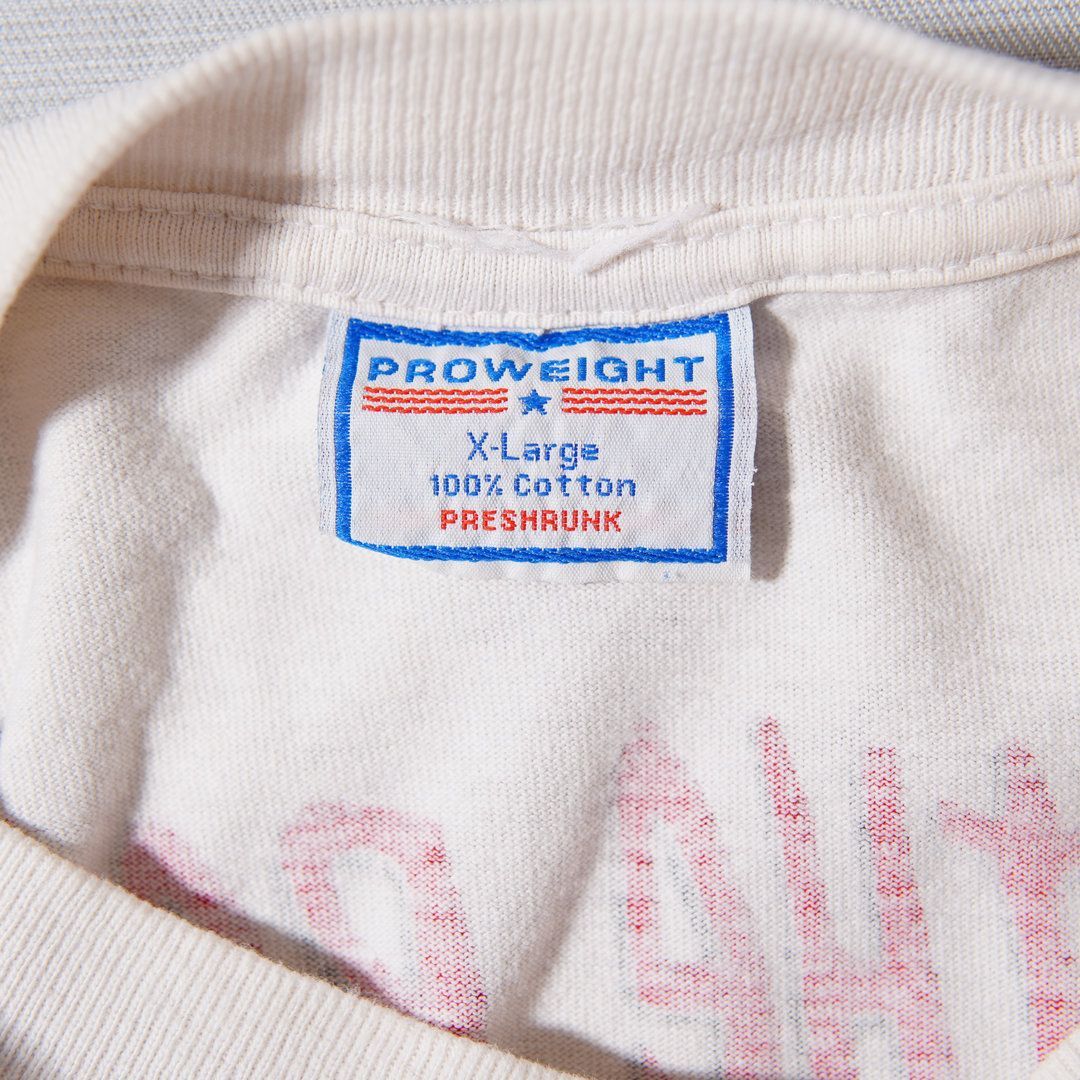 90s US企画 レゲエ Tシャツ XL アイボリー ジャマイカ製 ラスタカラー
