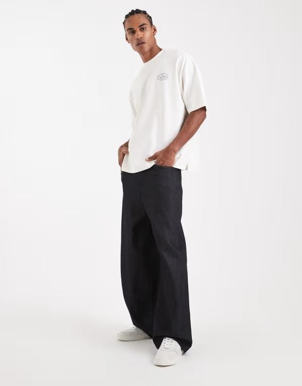 エイソス メンズ ボトムス デニムパンツ ジーンズ ASOS DESIGN Circular Design Collection heavyweight oversized baggy jeans indigo INDIGO インディゴ