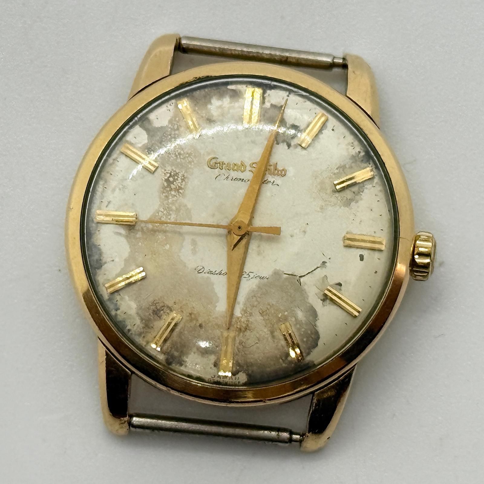 SEIKO セイコー GRAND SEIKO グランドセイコー J14070 シルバー 手巻き メンズ 腕時計 稼働品 108,185円